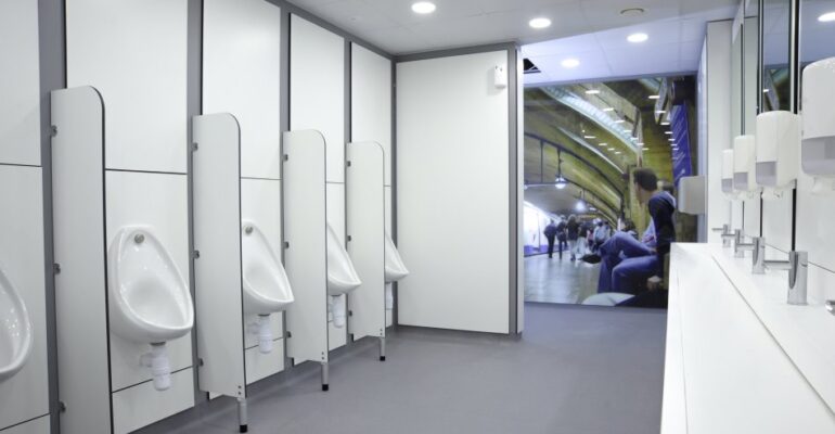 Education washroom design and installation