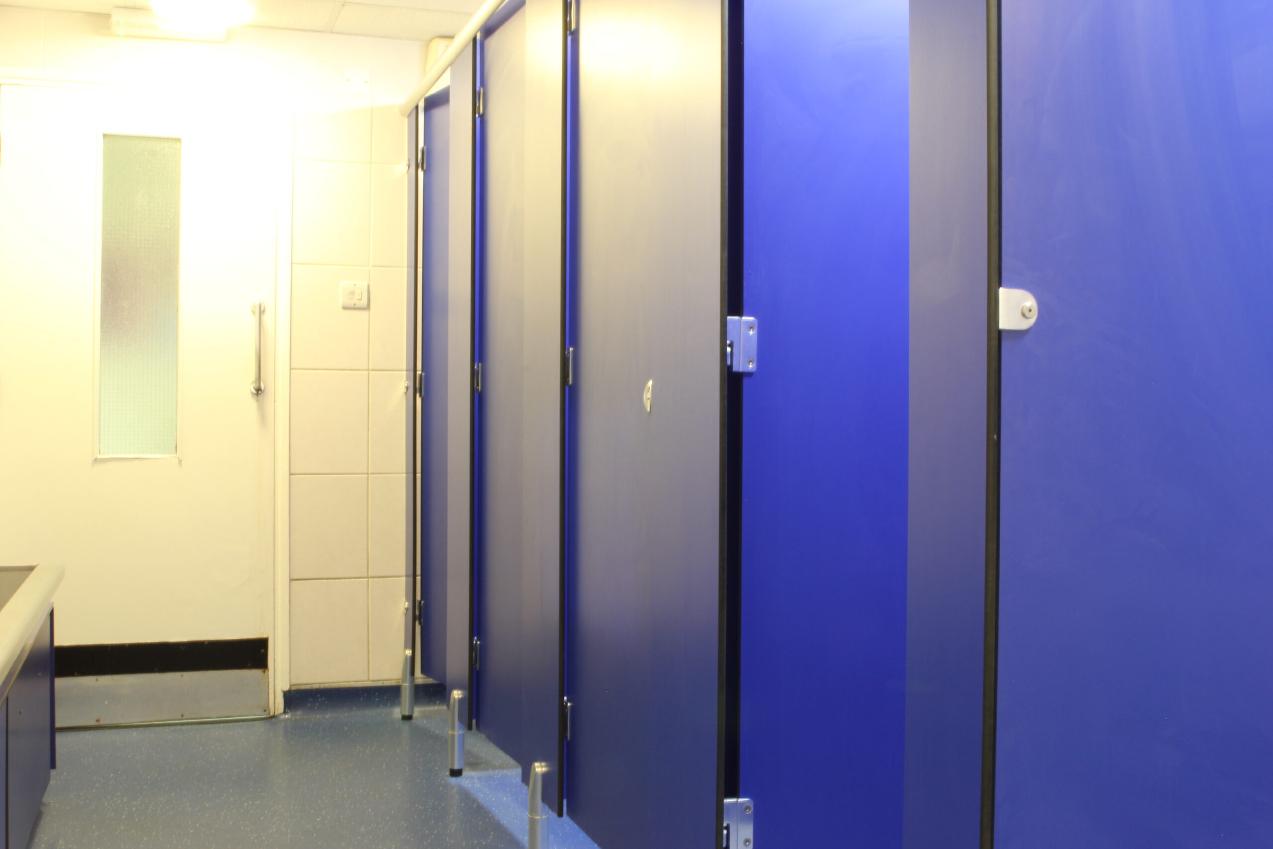 primary school toilet cubicles