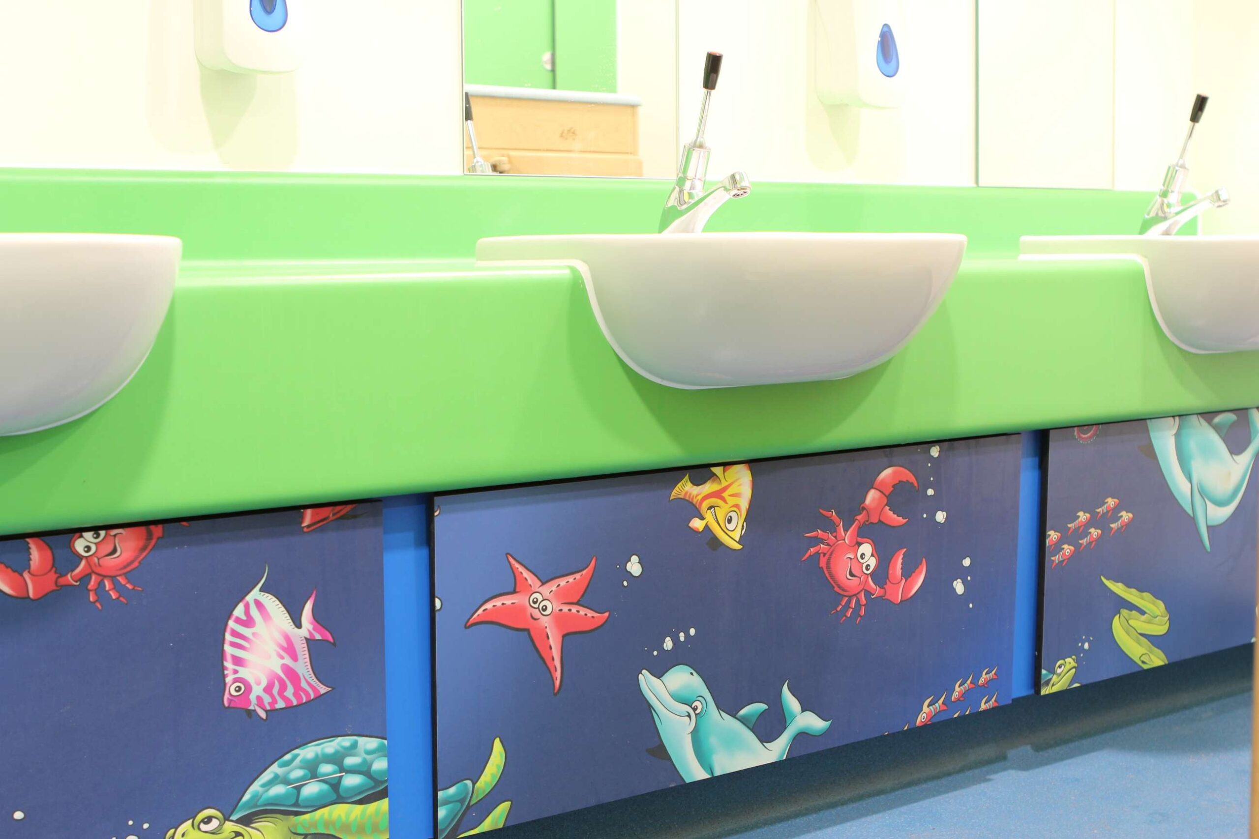 children's school vanity unit