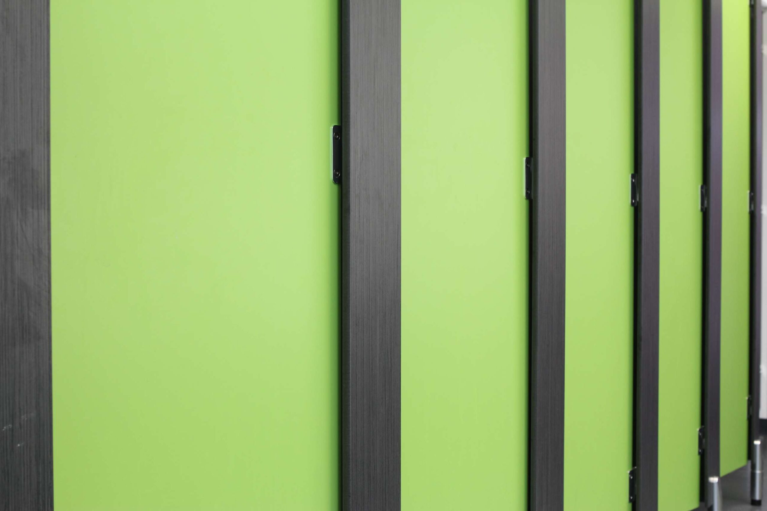 green school cubicles