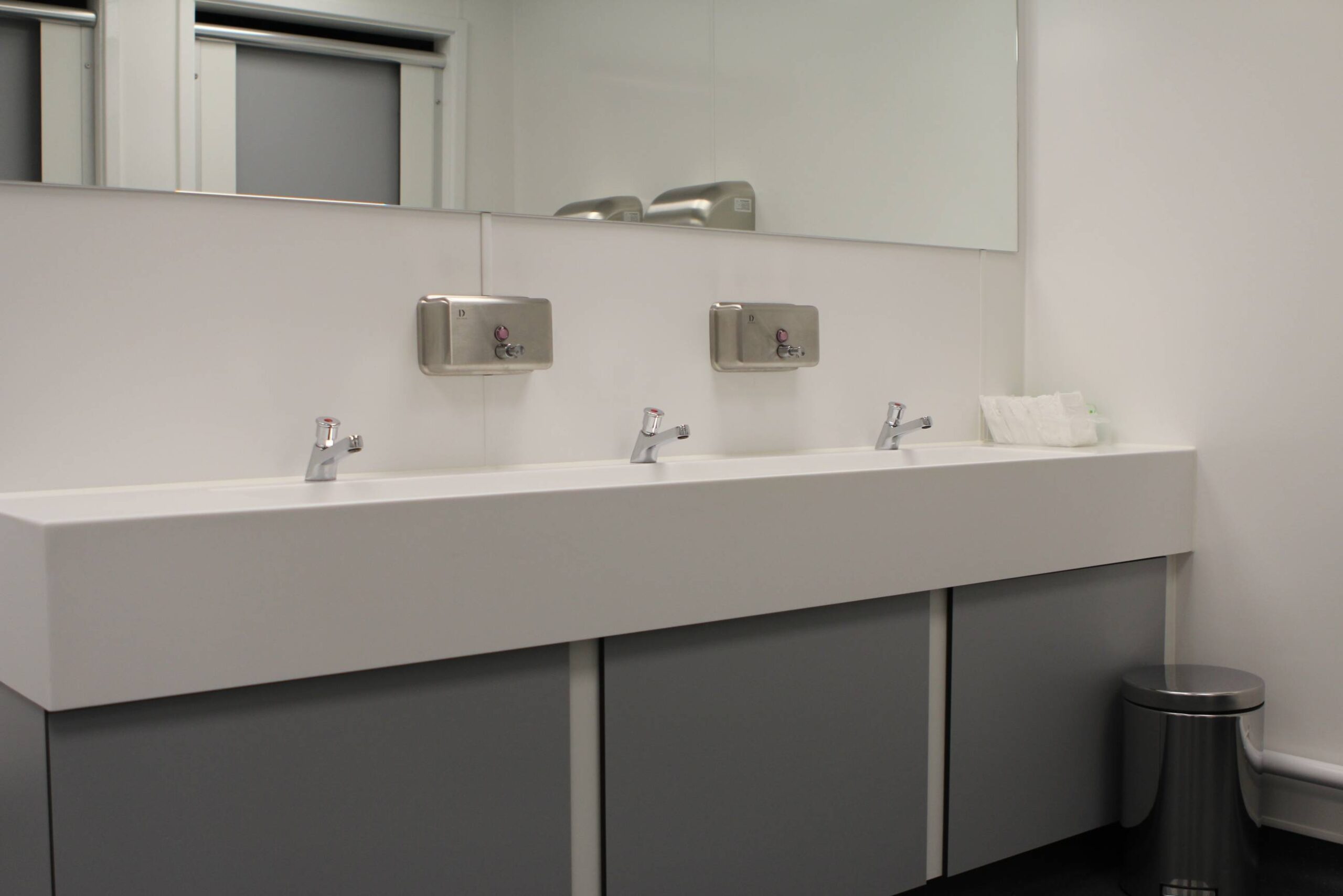 Corian Washtrough on vanity unit