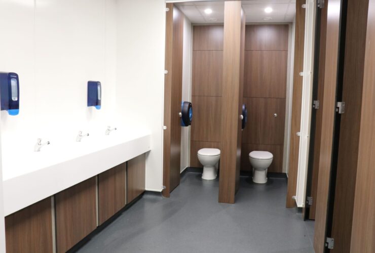 toilet area