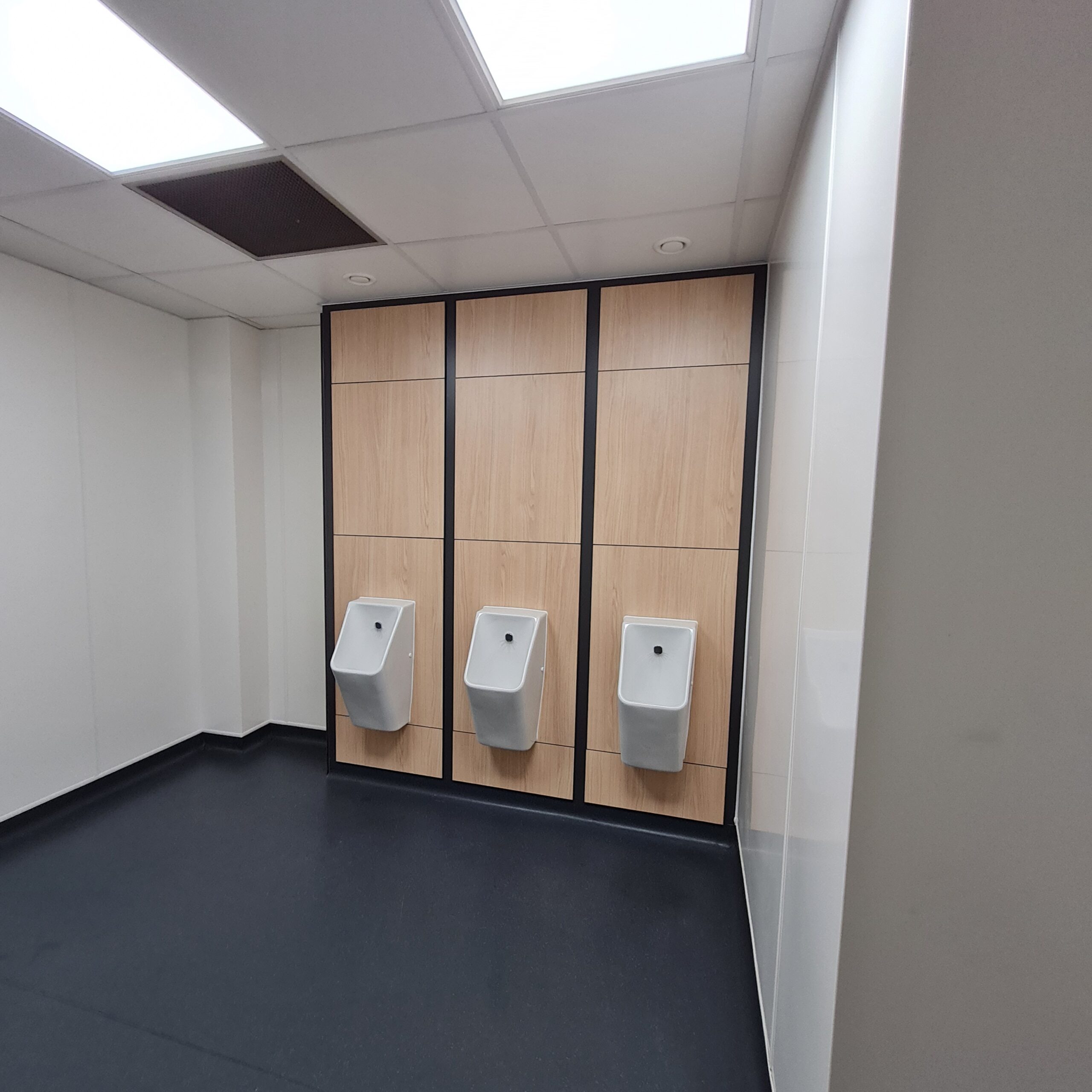 Urinals on Urinal ducting