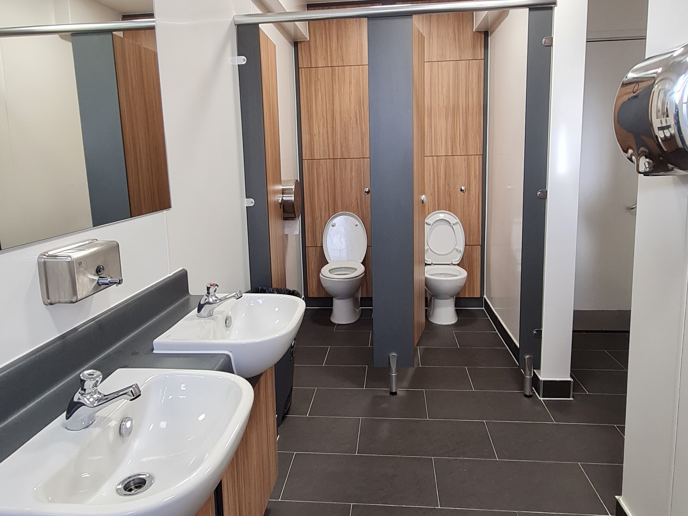 toilet cubicles