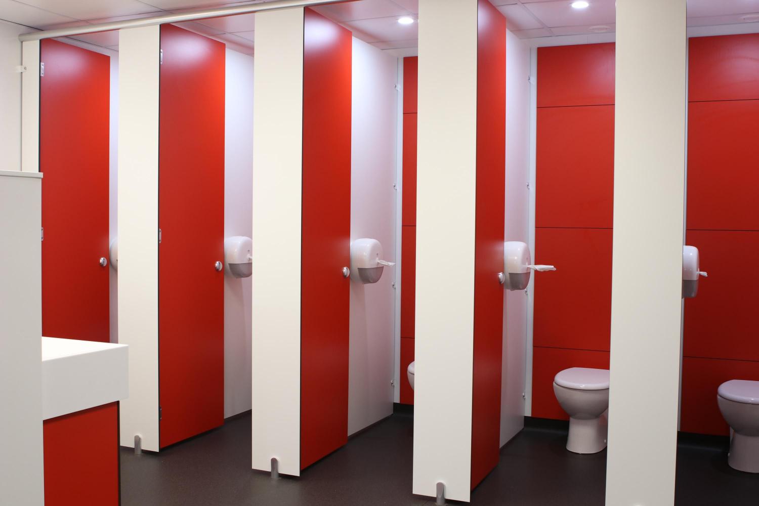 full height school cubicles