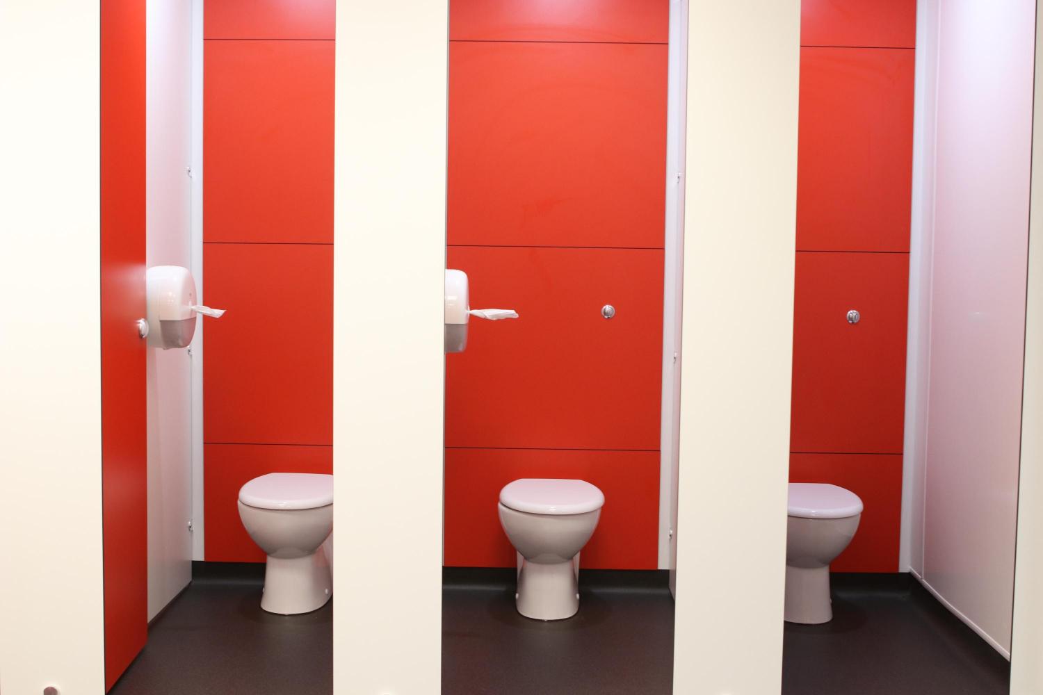 unisex school toilets