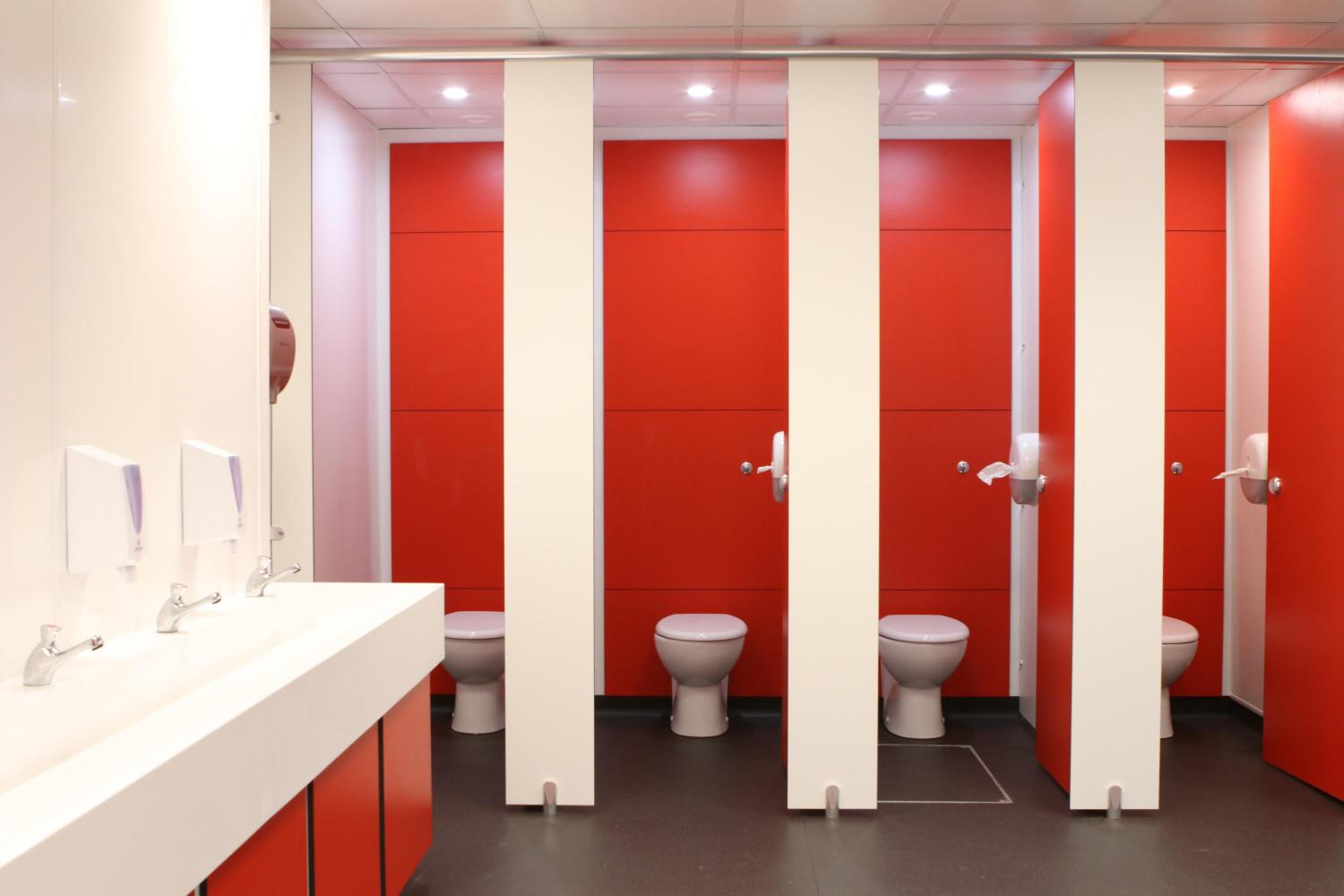 toilet area
