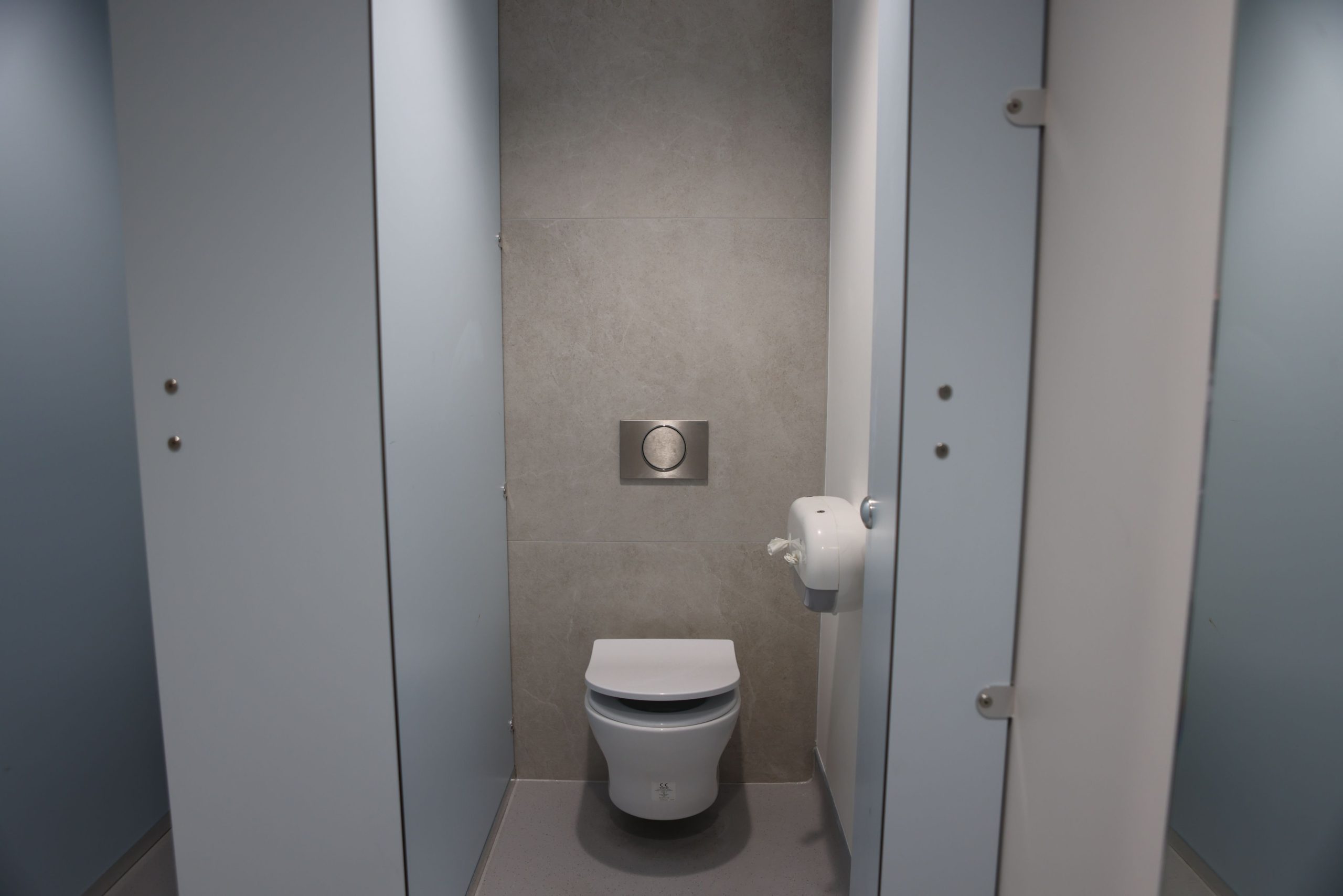 toilet cubicle