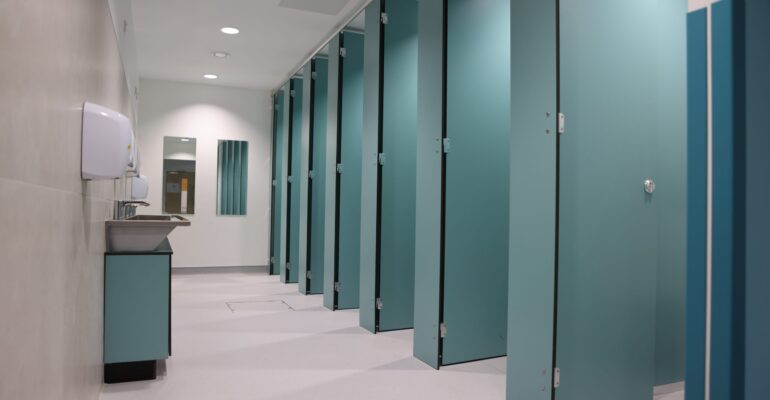 Hygienic washroom design for school facilities teams