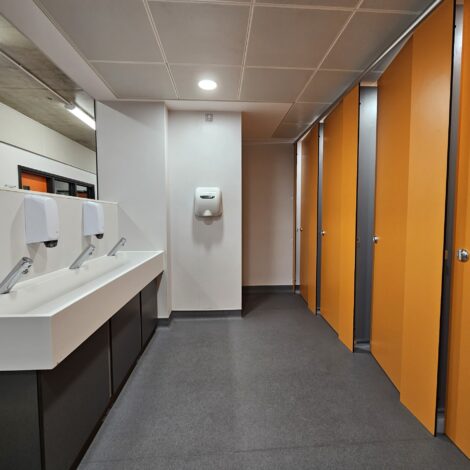 toilet area