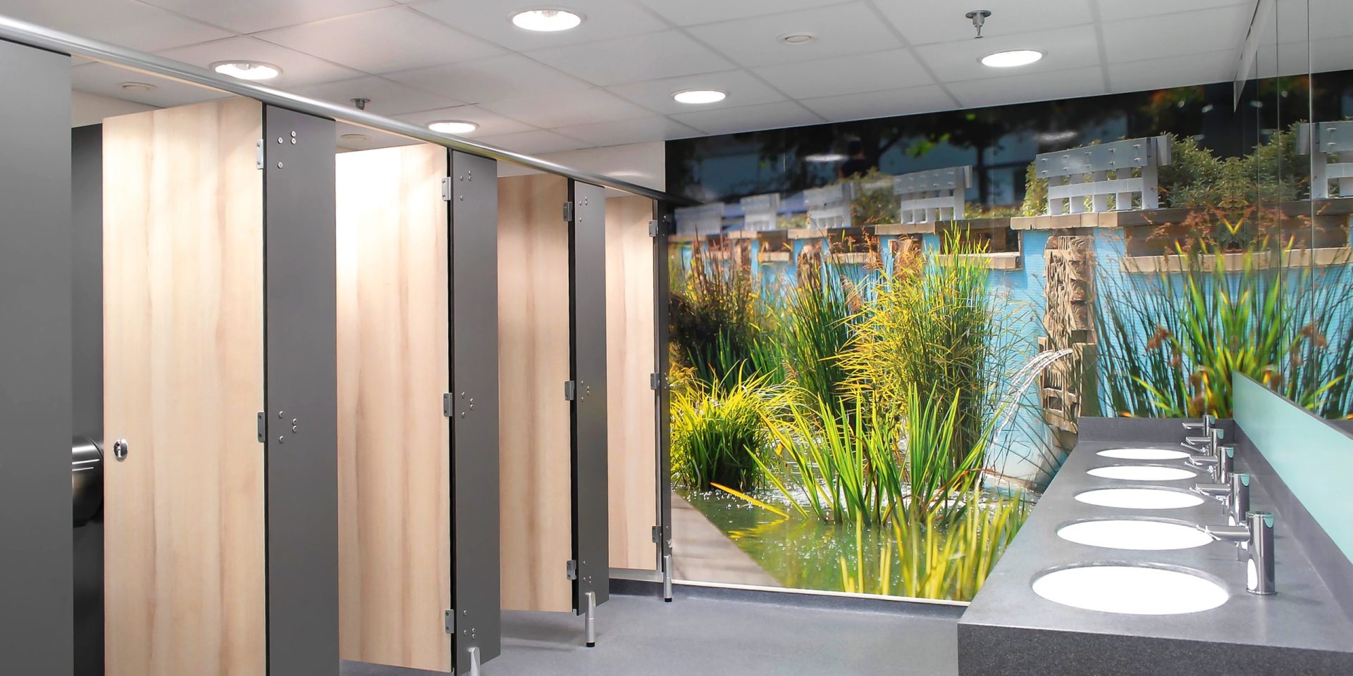 nature inspired washroom