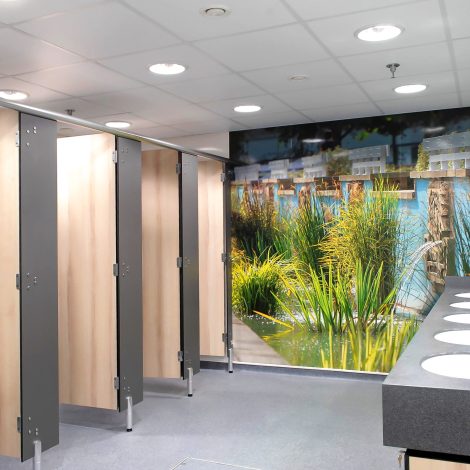 nature inspired washroom