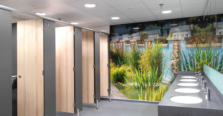 Family attraction washrooms