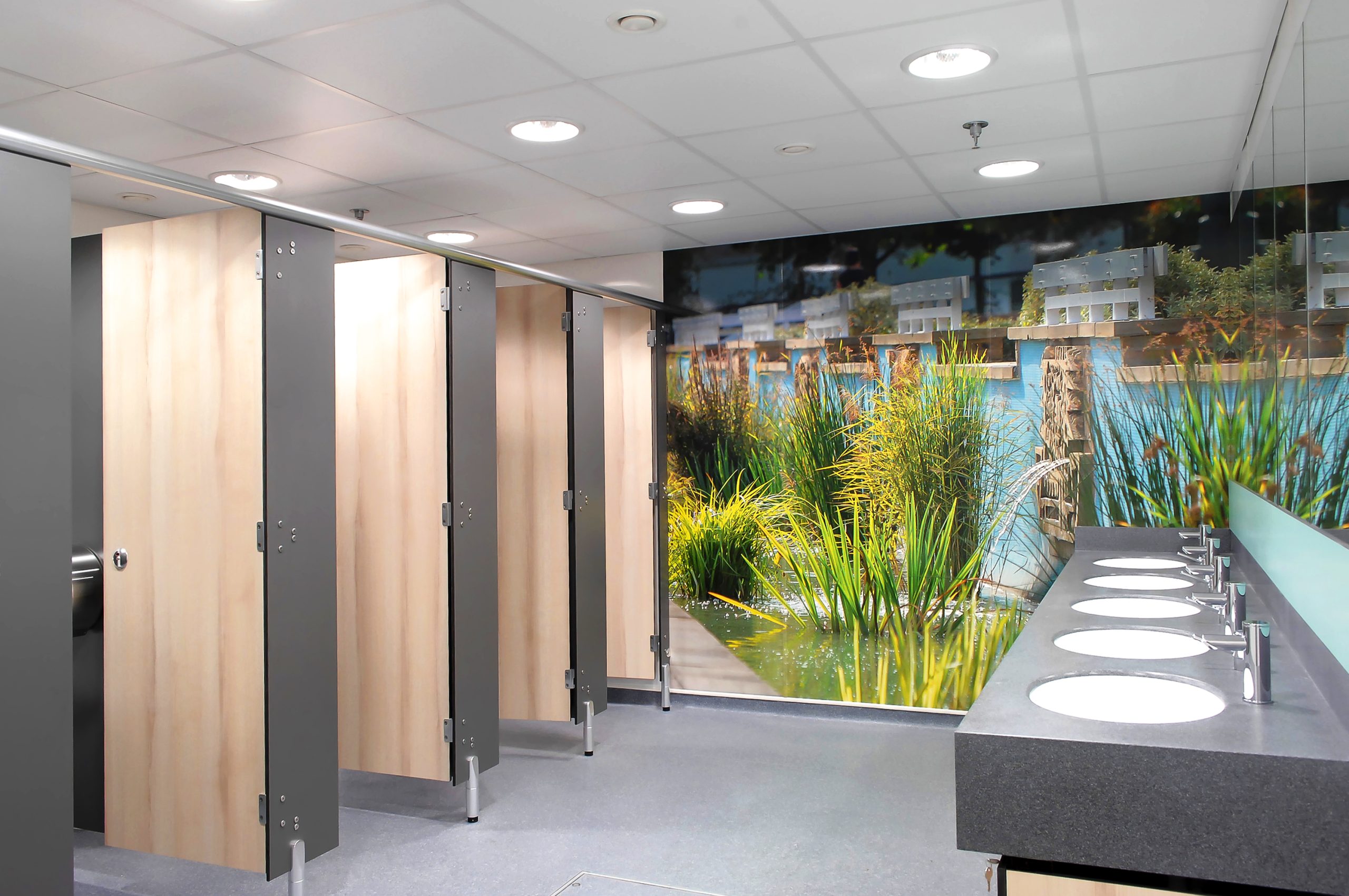 Family attraction washrooms