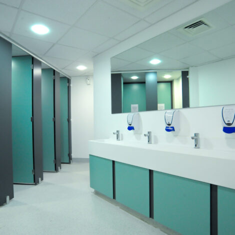 Toilet refurbishments