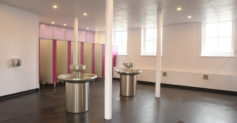 School toilet block