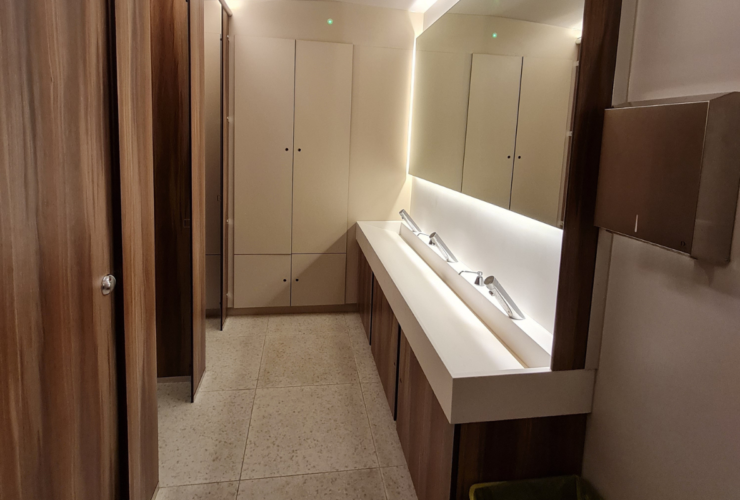 Church washroom refurbishment
