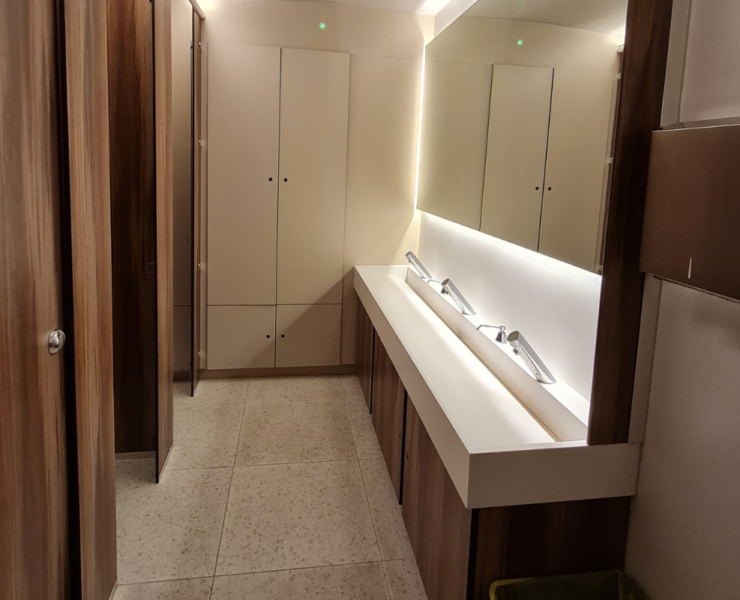 Church washroom refurbishment