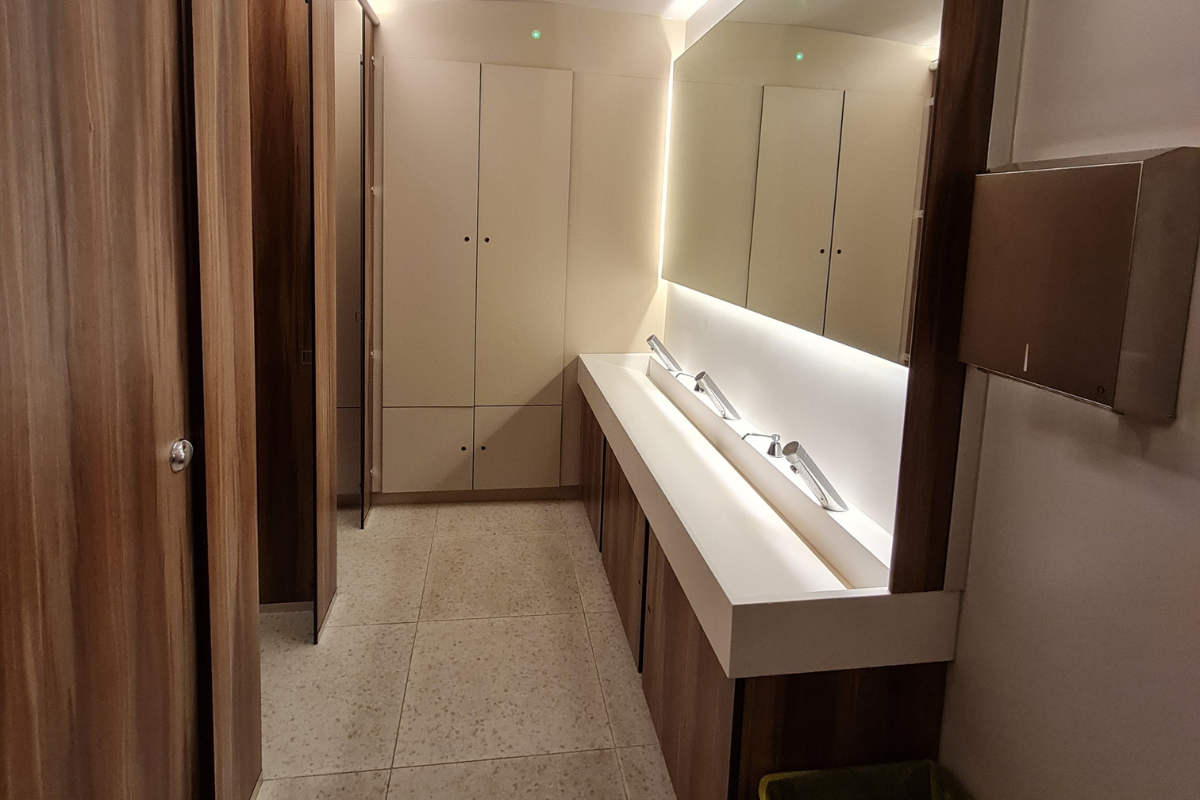 Church washroom refurbishment