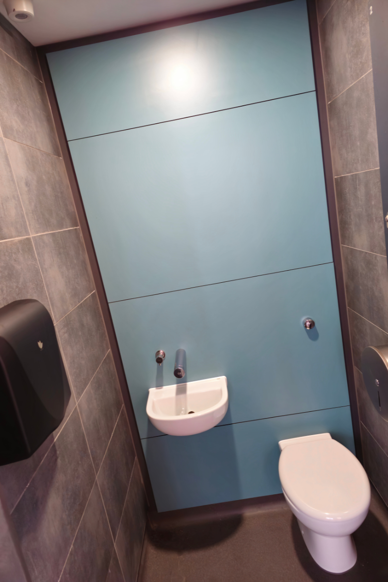 Ashcombe school washroom refurbishment Ashcombe School washroom refurbishment