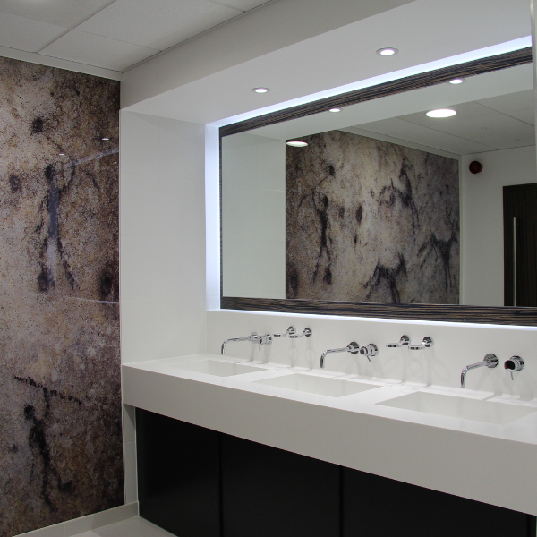 Unisex toilets refurbishments