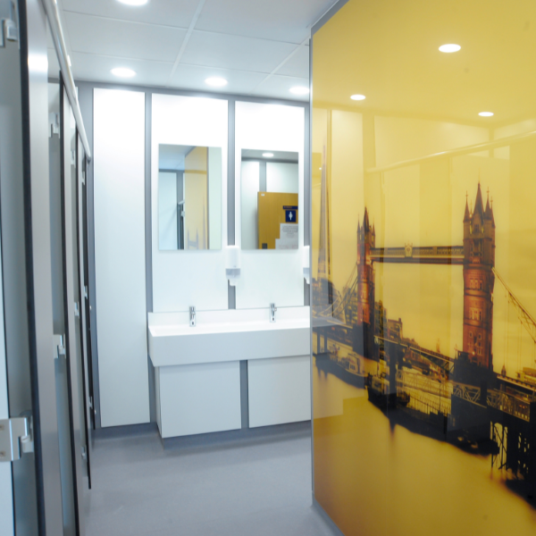 University washrooms and changing facilities