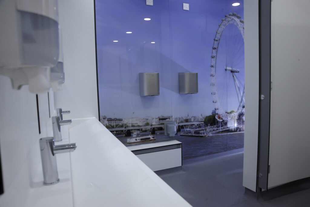 University washrooms Southbank University School and university washroom experts Interfix Washrooms