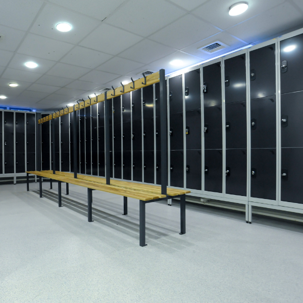 College washrooms and changing facilities