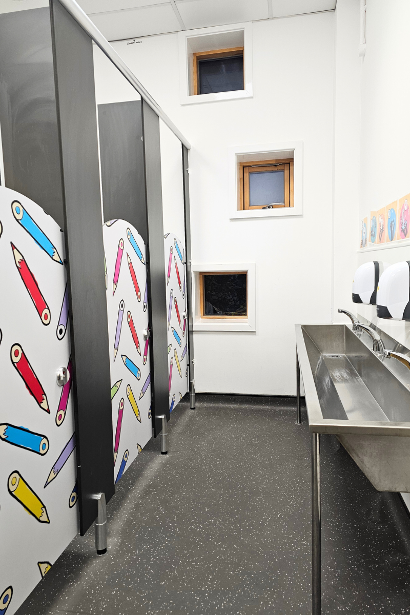 JPP Toilets 1 Primary School Washroom Refurbishments John Perryn Primary School