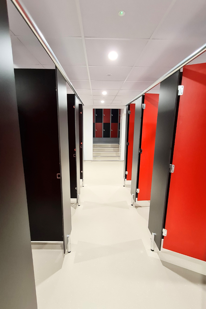Epsom College 1 Modern and durable college washrooms for Epsom College