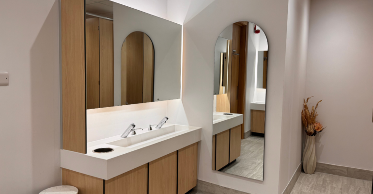 Luxury London Conference Venue Toilet Design
