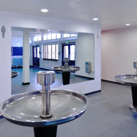 A guide to anti vandal washroom design for schools and colleges
