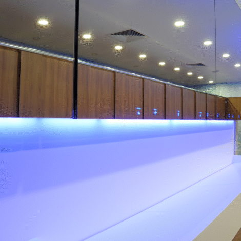 Retail washroom fit out